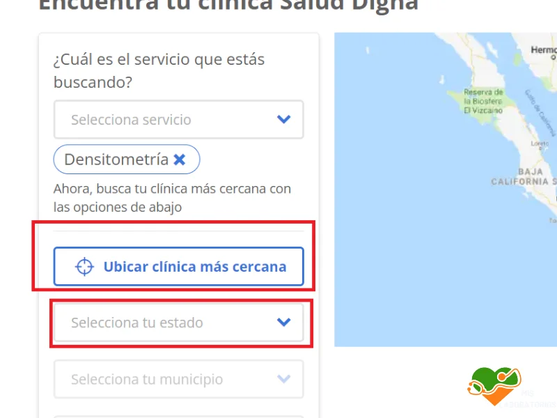 citas salud digna - covid<br />
 