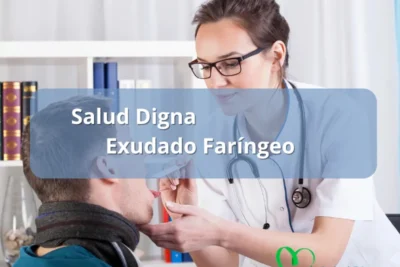 exudado faríngeo con antibiograma costo salud digna