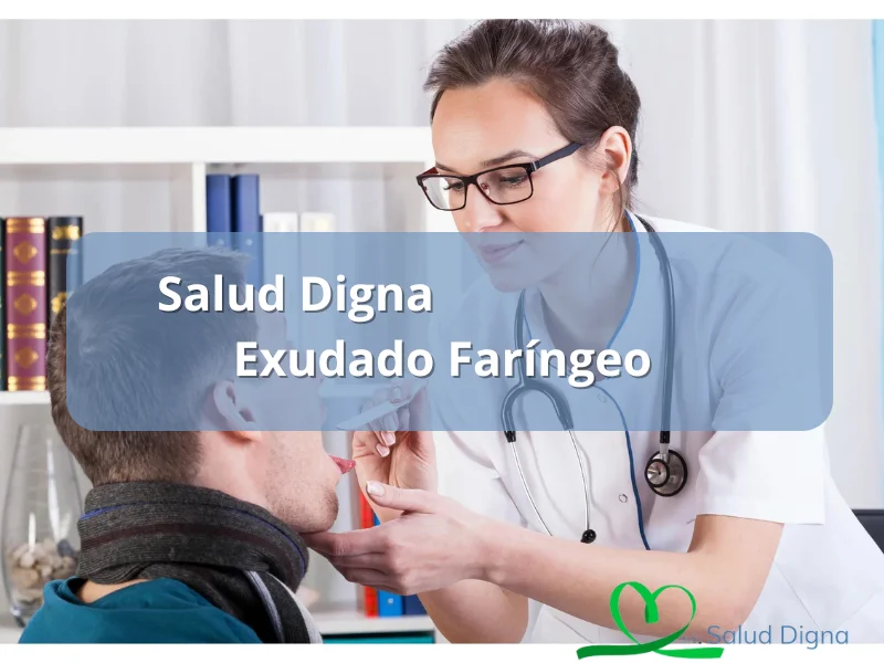 exudado faríngeo con antibiograma costo salud digna