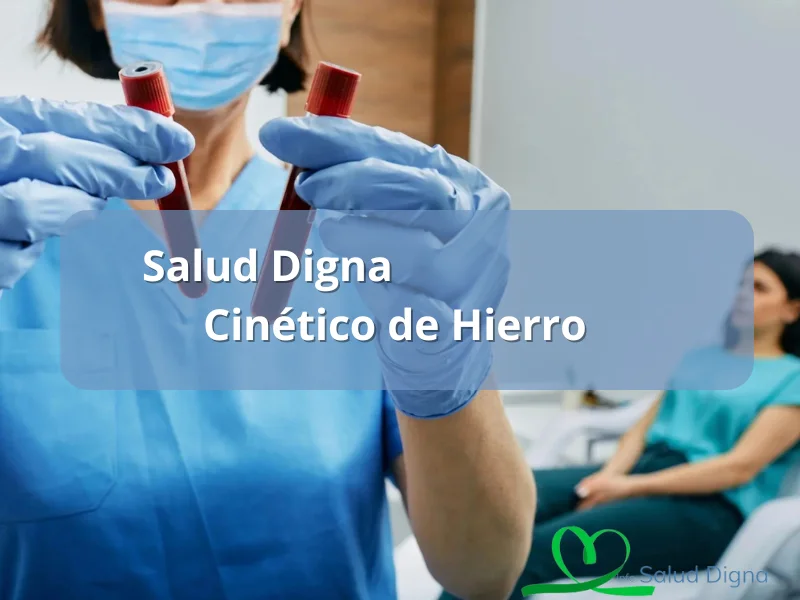 cinética de hierro precio salud digna