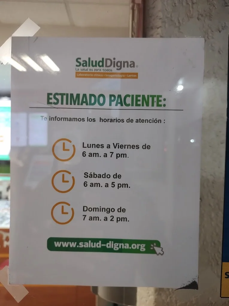 horario salud digna aguascalientes