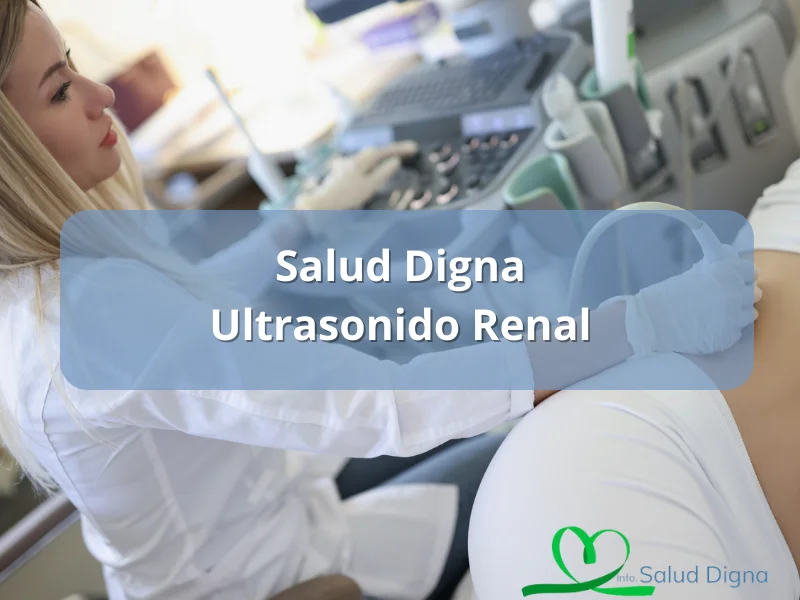 ultrasonido renal bilateral precio salud digna