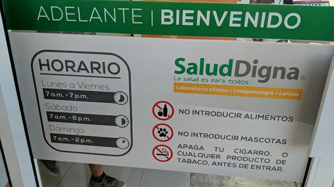 Horarios salud digna zona centro tijuana