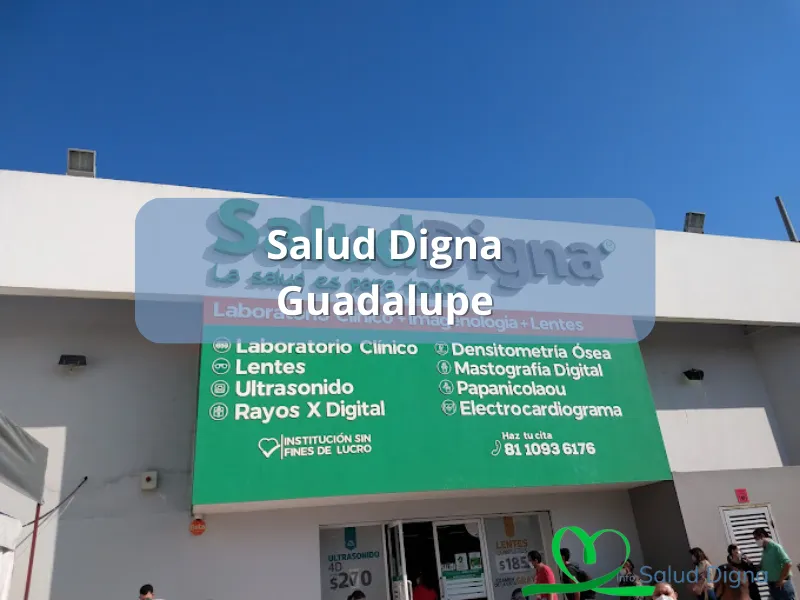 Productos que ofrece Salud Digna Guadalupe Nuevo León