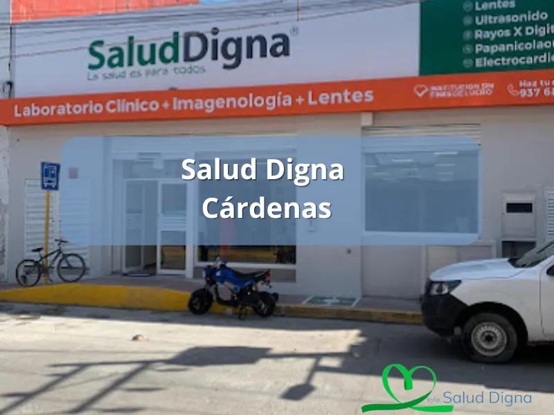 Teléfono Salud Digna Cárdenas