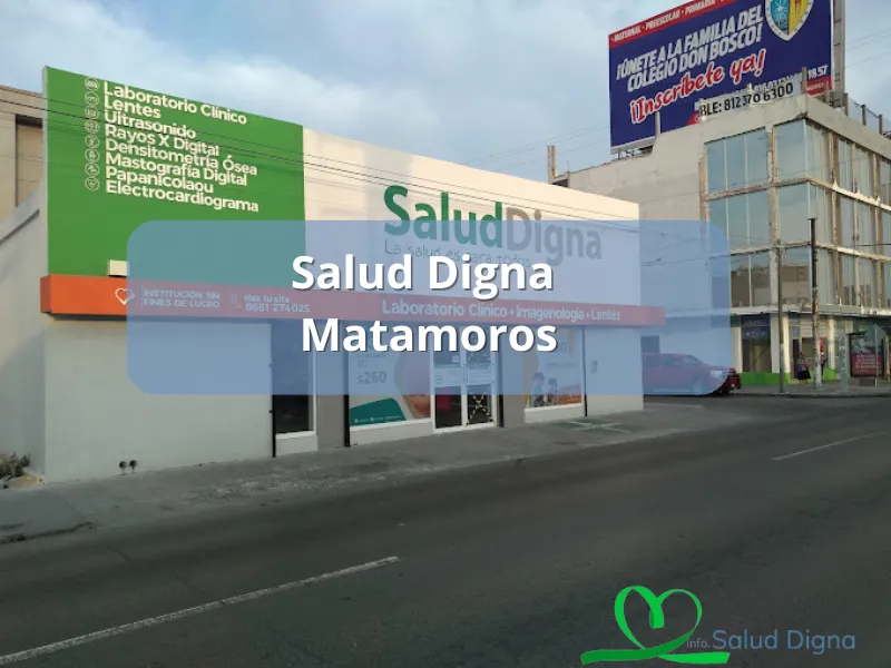 Horario de salud digna en matamoros tamaulipas